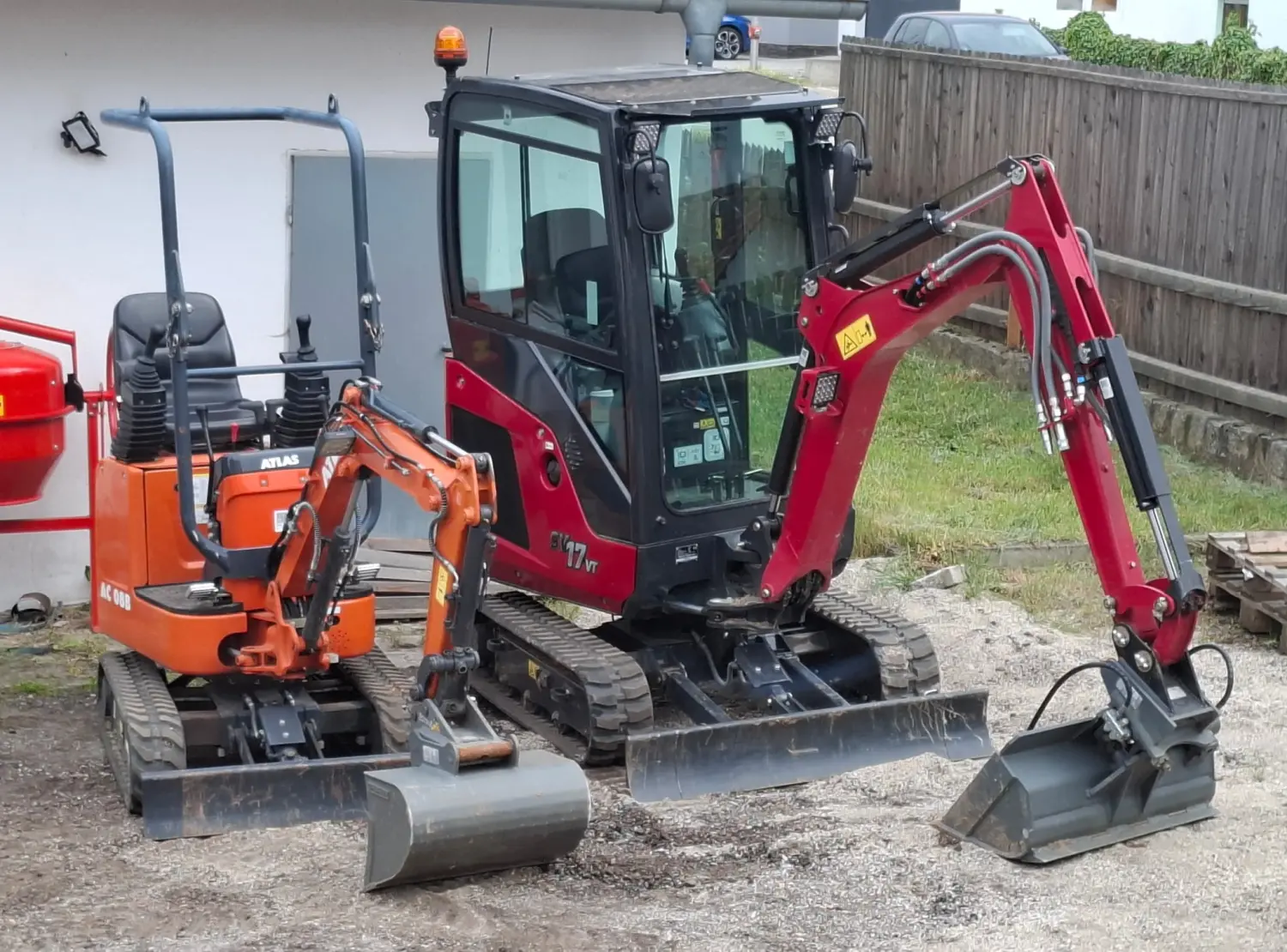 Tracktor von Maschinenverleih Gebhard